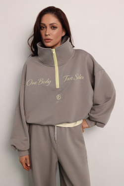 Анорак серый