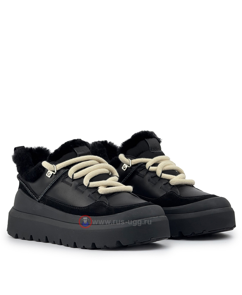 MEN'S HERITAGE UTILITY SNEAKER Leather Black