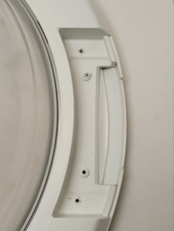 RST703DW кт18 Люк в сборе для стиральных машин Ariston C00379570 б/у