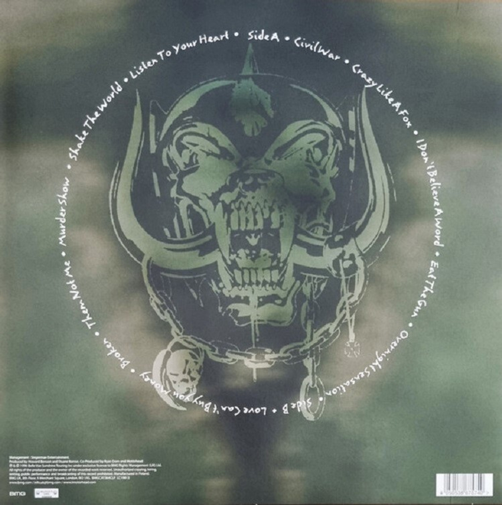 Motorhead / Overnight Sensation (Coloured Vinyl)(LP)