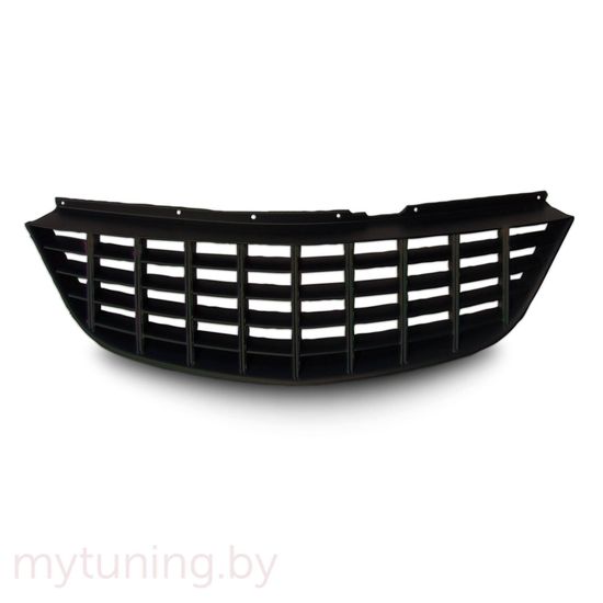 Решетка радиатора MATT BLACK для Opel Corsa D