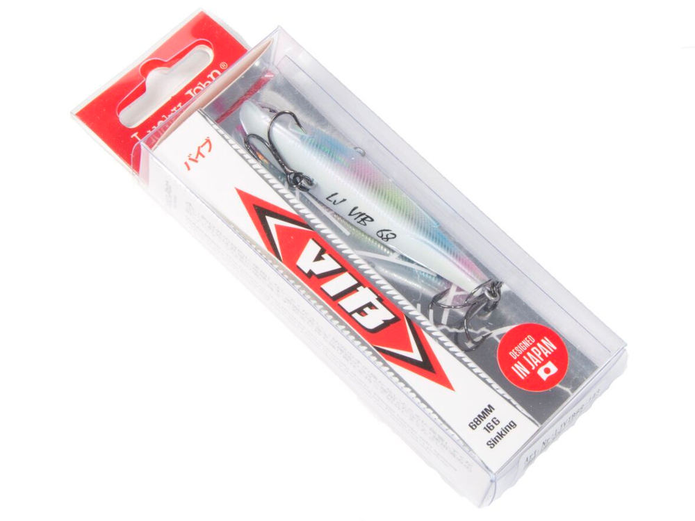 Воблер тонущий вертикальный LJ Pro Series VIB S 68.00/143