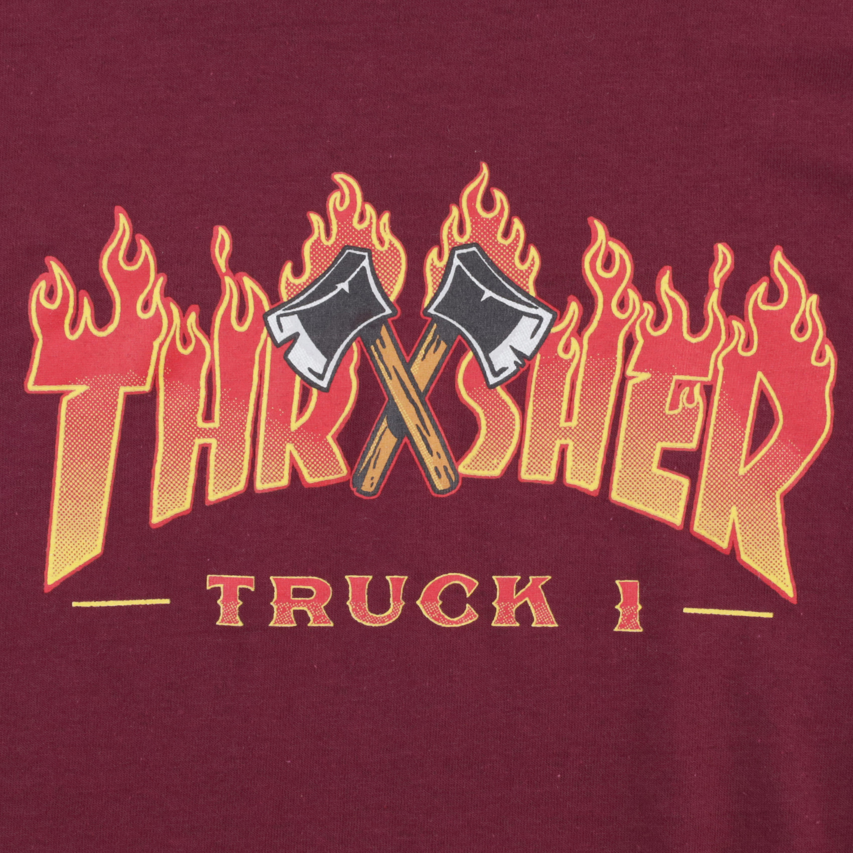 Футболка Thrasher Truck 1 (maroon) артикул: - купить в магазине Дайс
