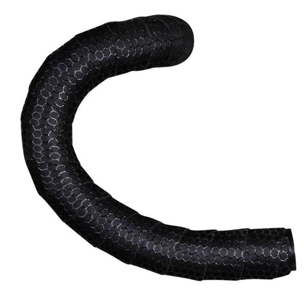 Обмотка руля CLARKS CHBT-SI-01 PU&amp;EVA+крепеж+заглушки на руль,"ребриста поверхность", черная (3-267)