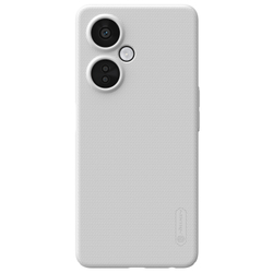 Жесткий чехол белого цвета от Nillkin для OnePlus Nord CE3 Lite, серия Super Frosted Shield