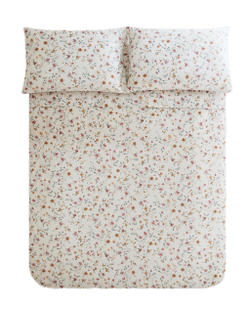 Пододеяльник Zara Home перкаль, хлопок 100%, с цветочным принтом, 6146/088