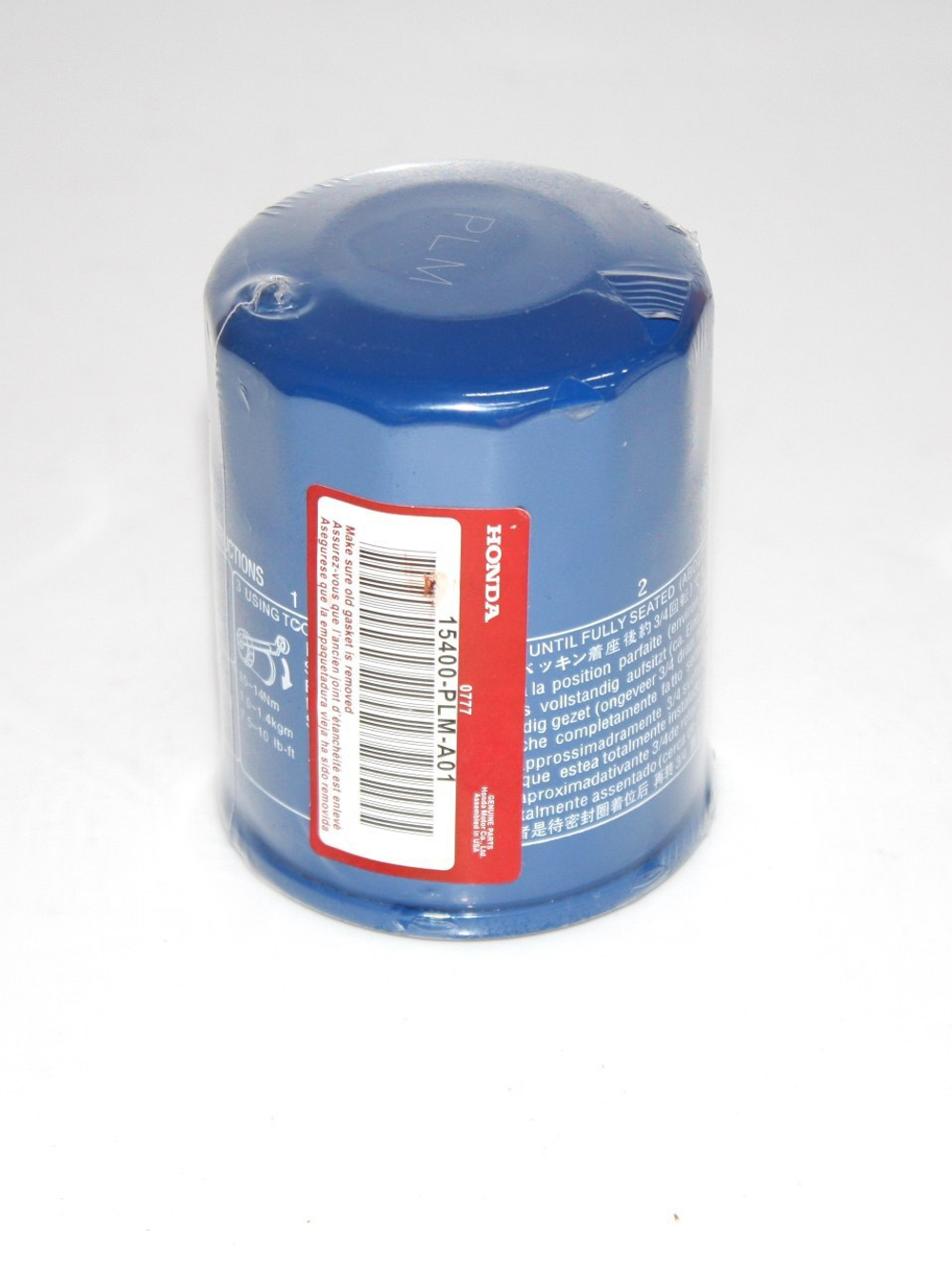 Фильтр масляный 15400PLMA01 для Honda Accord, City, Civic, CR-V, Crosstour, Fit, HR-V, Jazz, Odyssey, Pilot, Stream