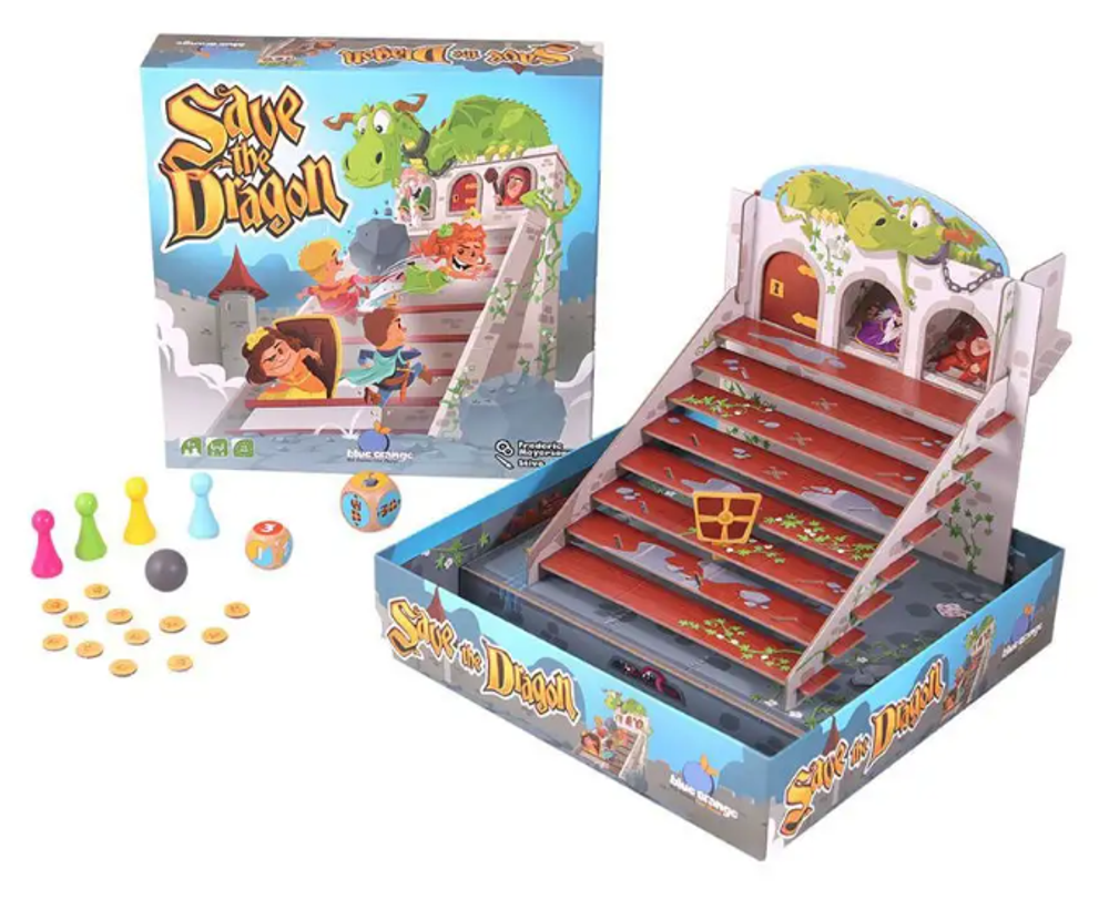 Настольная игра "Save the dragon" (Спасти Дракона)