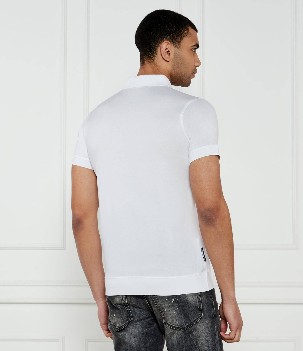 Поло PRESS BUTTON Karl Lagerfeld - белый(745000 552200)