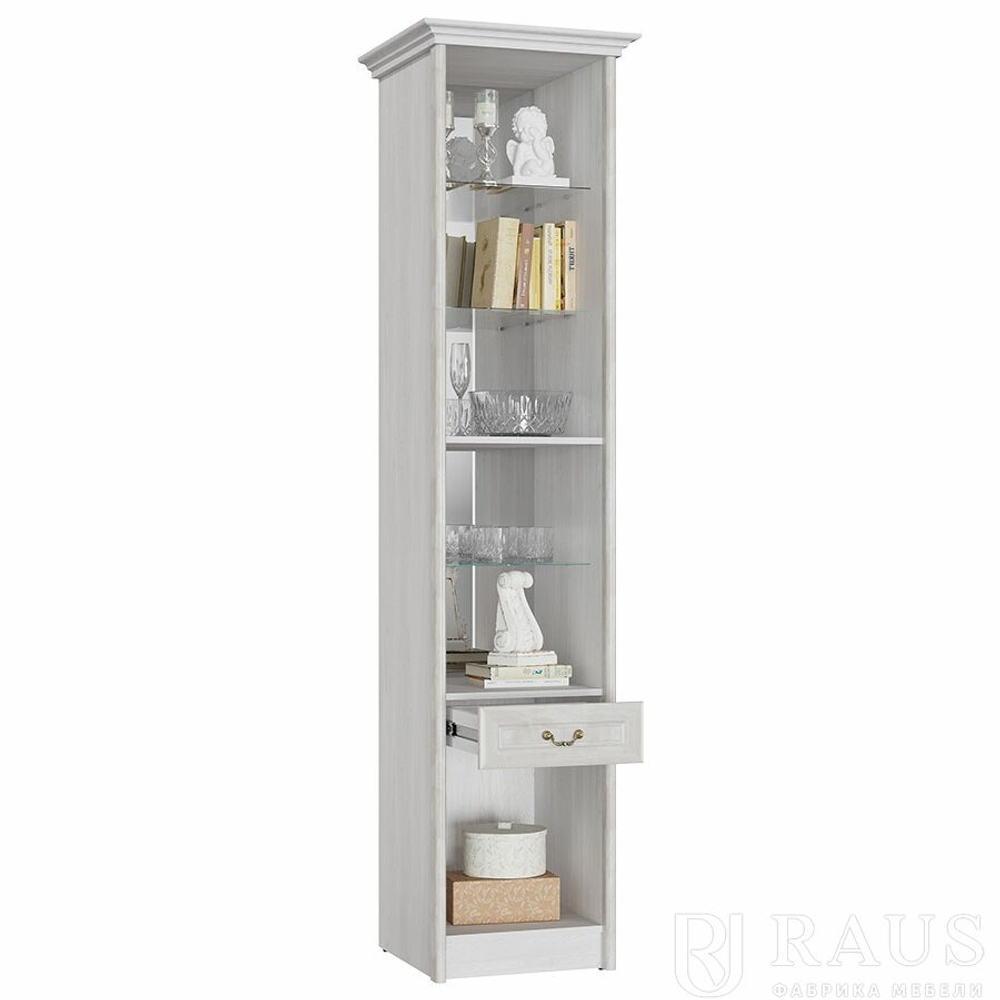 МП Яна ЯН-36 шкаф для посуды/ромб (Орех Мальта/Орех Мальта/) Раус