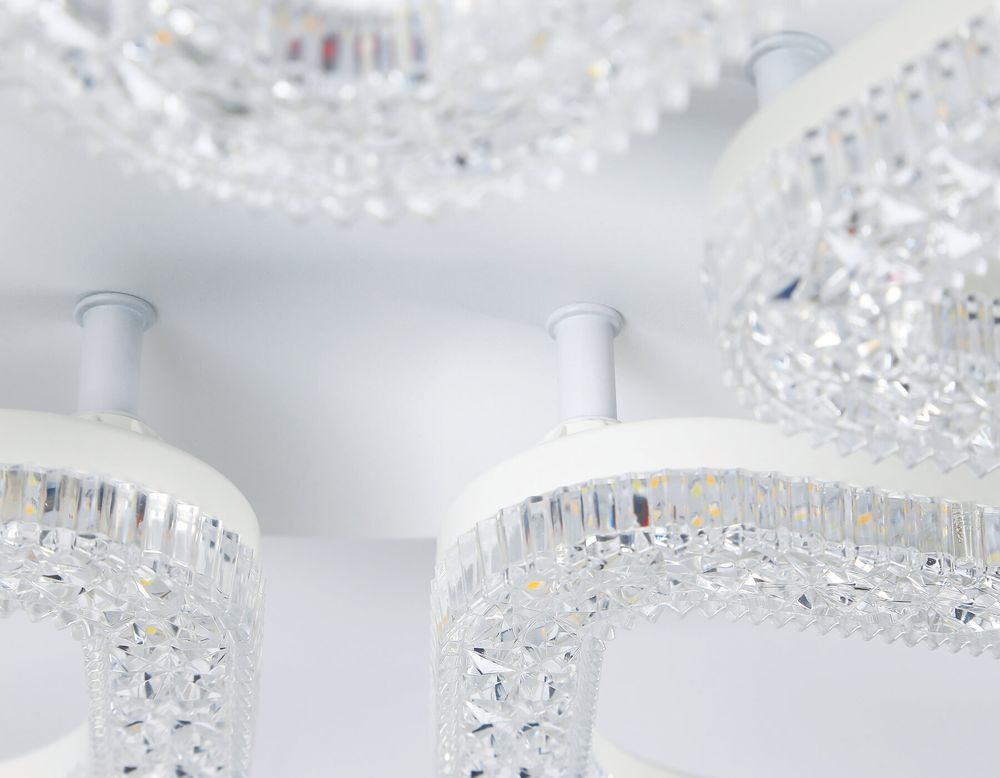 Ambrella Потолочный светодиодный светильник с RGB подсветкой и пультом Original FA3925