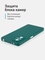 Чехол ROSCO для Xiaomi Redmi Note 10 Pro оптом (арт. XM-RN10P-COLOURFUL-DARKGREEN)