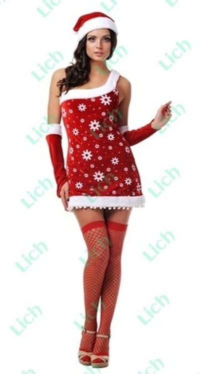 Новогодний костюм снегурочки