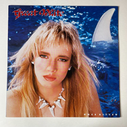 Винтажная виниловая пластинка LP Great White Once Bitten (Japan 1987) (No Obi) Lady Red Light