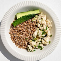 Гречка с куриной грудкой