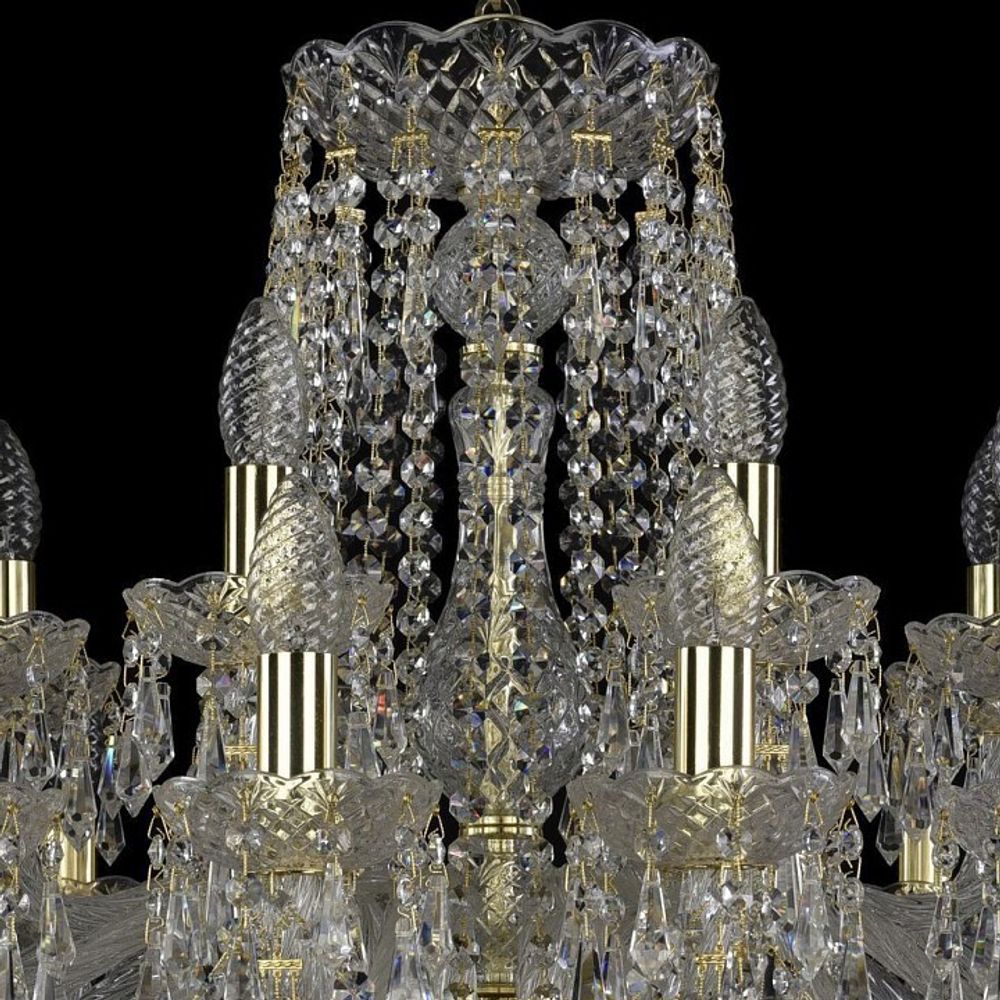 Подвесная люстра Bohemia Art Classic 11.23 11.23.16+8.300.Gd.Dr