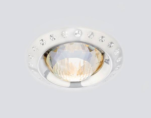 Встраиваемый точечный светильник 777 WH белый MR16