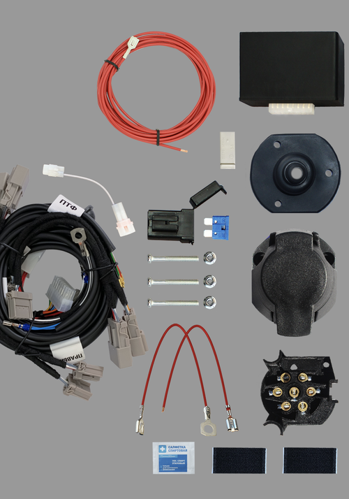 Комплект штатной электрики для фаркопа 7-pin Mazda CX-5 2011-2017 с блоком 7.1 - КонцептАвто KA SC 71 158 001