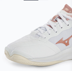 MIZUNO, WAVE STEALTH NEO, HANDBALL, White / Rose / Snow White, WOMEN, US 10 /EUR 41 /UK 7,5 /СМ 26,5