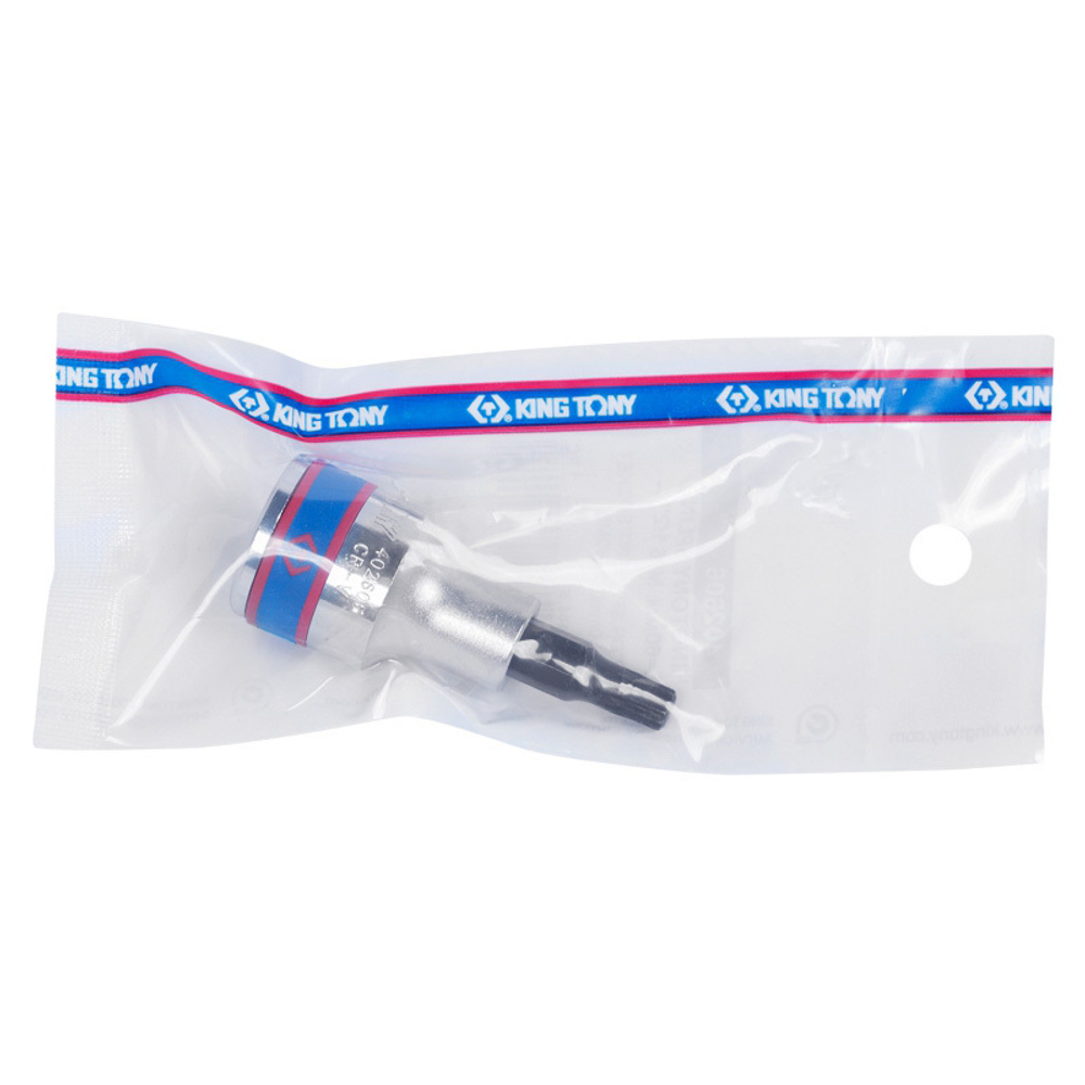 Насадка (бита) торцевая 1/2&quot;, SPLINE, M6, L = 60 мм KING TONY 402606