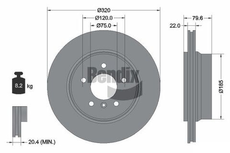 BENDIX Braking - BDS1300