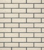 Roben - Montblanc, perlweiss, NF14, 240x14x71, рельефная - Клинкерная плитка для фасада и внутренней отделки