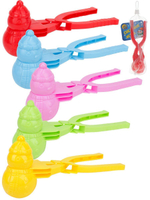 Снежкодел 200мм "Снеговик в сетке, микс ( Арт. ИК-6852)