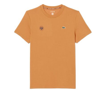 Мужская теннисная футболка Lacoste Roland-Garros Edition Ultra Dry Tennis - blossom