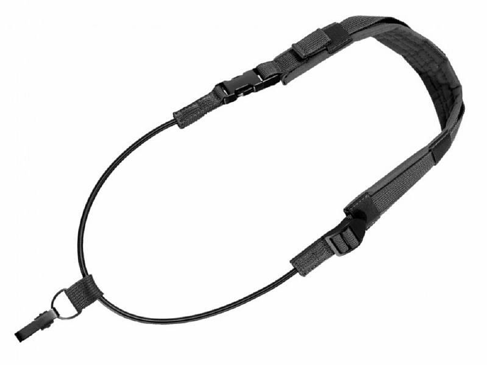 Ремень тактический одноточечный №2 с резиновым жгутом черный
