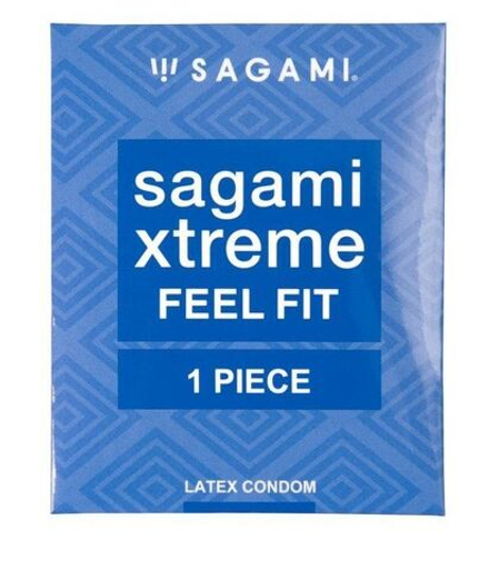 Презерватив Sagami Xtreme Feel Fit 3D - 1 шт.