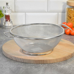 Дуршлаг 21см нерж с ручками на ножке MB 40599