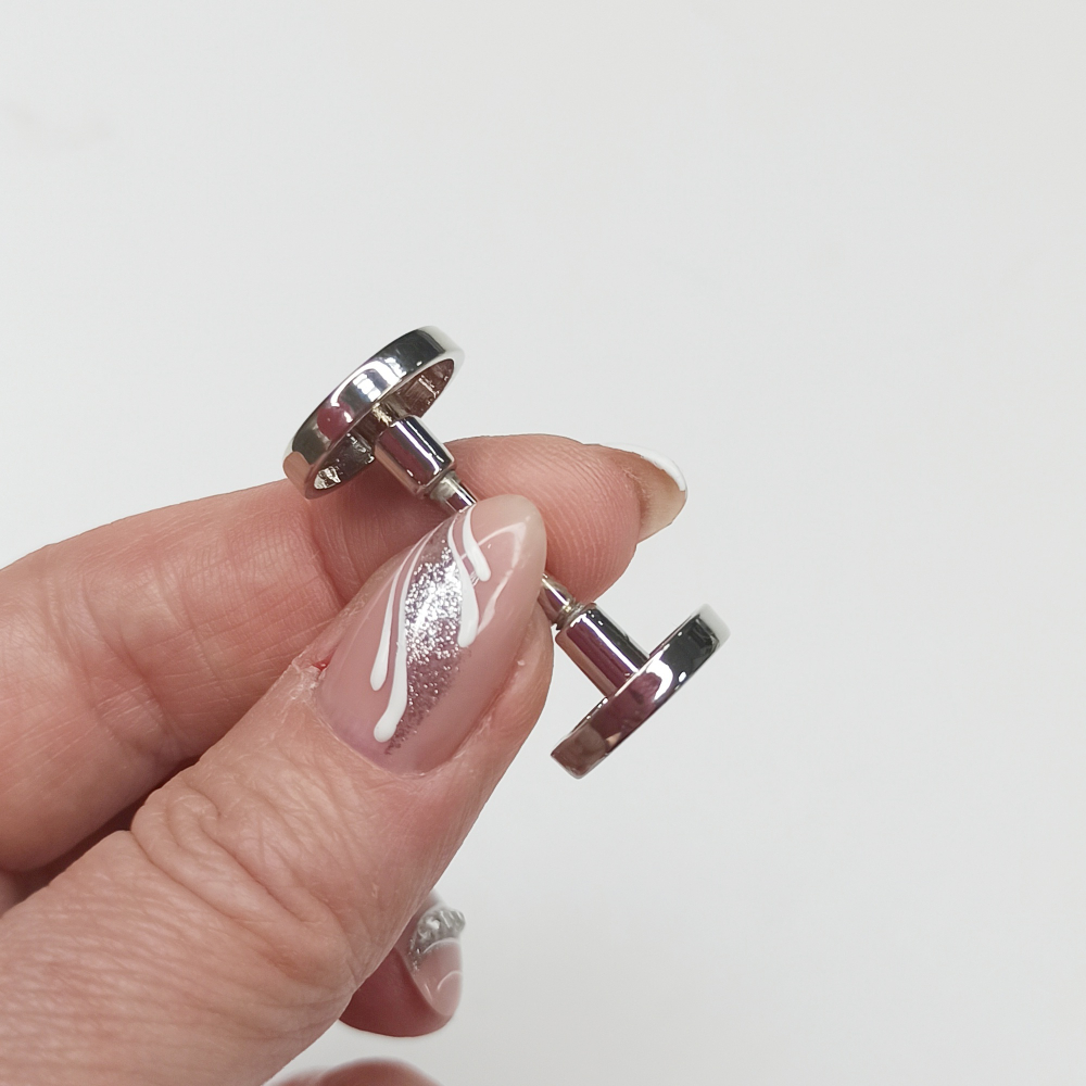 Ручкодержатель-штанга 15*30 Серебро