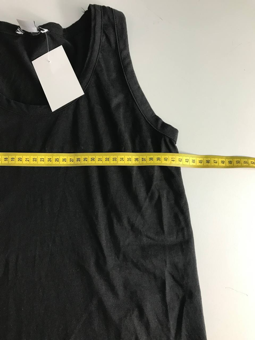 Топ Mango базовый, маркировка М, визуально на 46 размер