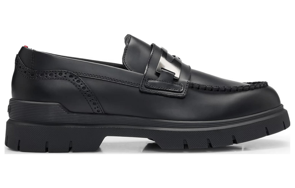 HUGO Ryan Leather Loafers