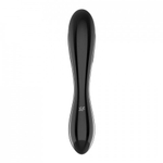 Стеклянный фаллоимитатор Satisfyer Dazzling Crystal (18,2×3,6 см), черный