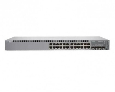 Сетевое оборудование Juniper EX3400-24P в составе EX3400 24-port 10/100/1000BaseT PoE+, 4 x 1/10G SF