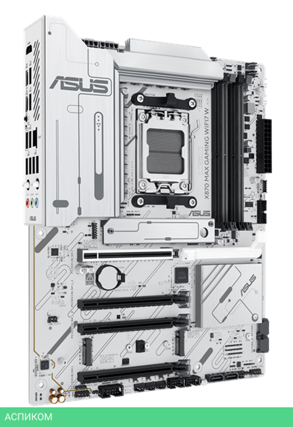 Материнская плата ASUS X870 Max Gaming WiFi7 W (90MB1LZ0-M0EAY0)