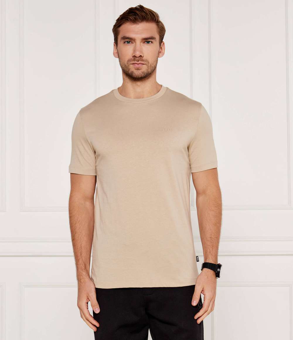 Футболка Thompson BOSS BLACK - бежевый(50468347)