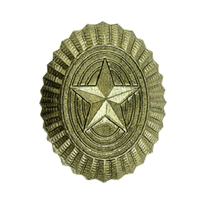 Кокарда ОВ  (защитная) малая
