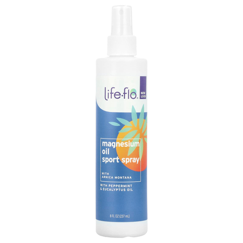 Life-flo, спрей с магниевым маслом, 237 мл (8 жидк. унций)