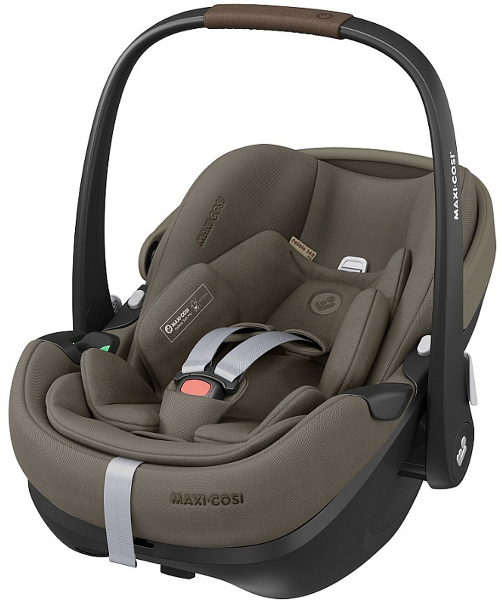 Коляска детская Maxi-Cosi Oxford Plus 3 в 1 с автокреслом Pebble 360 Pro Twillic Truffle 1978390110 PlusTwillic Black/Черный