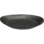 Тарелка «Млечный путь»;фарфор;,H=3,L=32,B=29см;черный,серый (Цвет: черный)