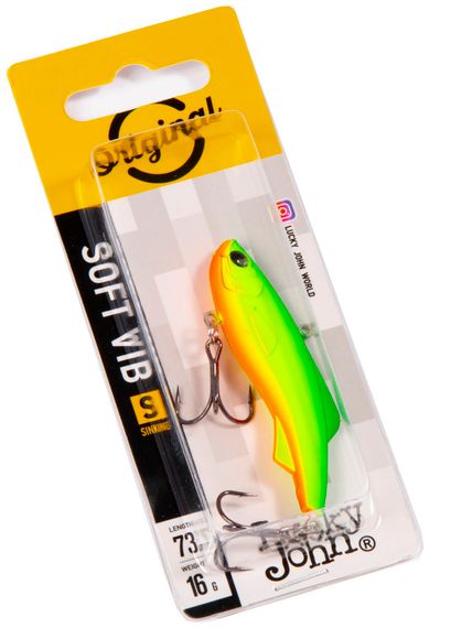 Воблер тонущий вертикальный LJ Pro Series SOFT VIB 78/010