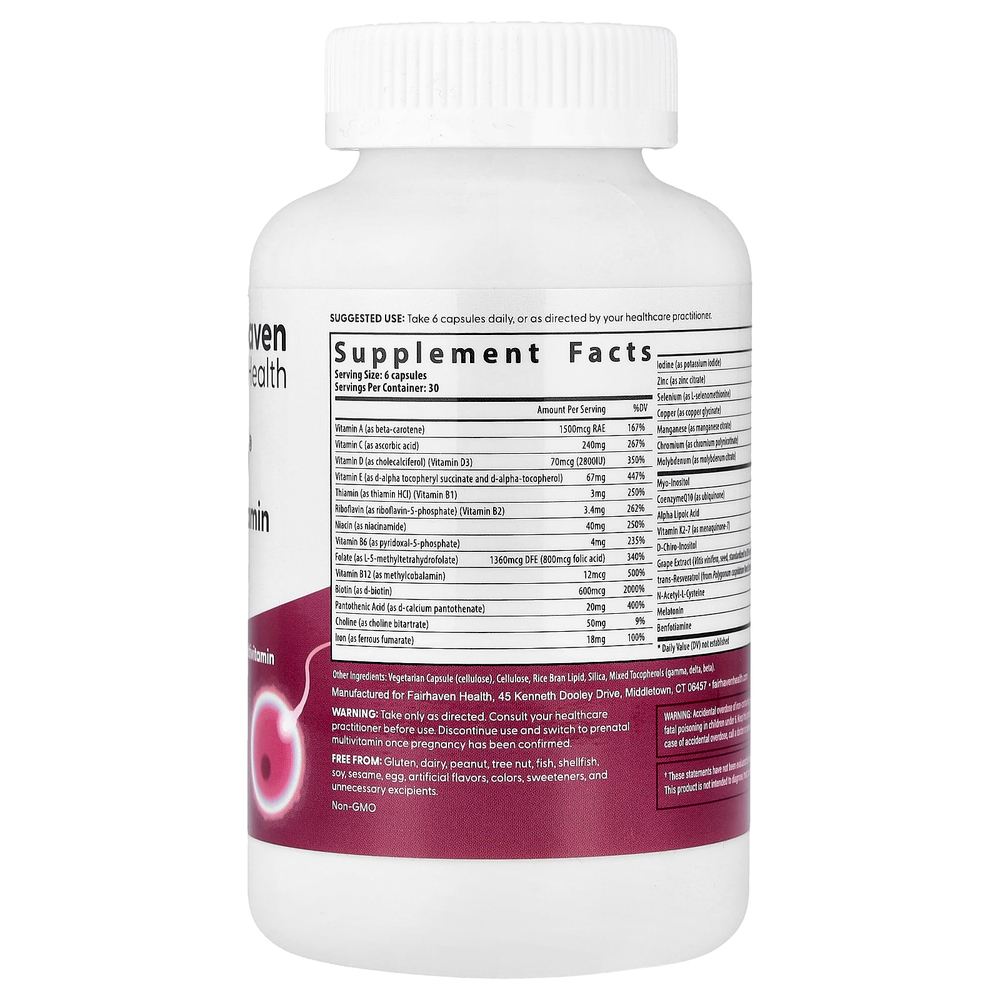 Fairhaven Health, FH Pro®, для женщин, 180 капсул