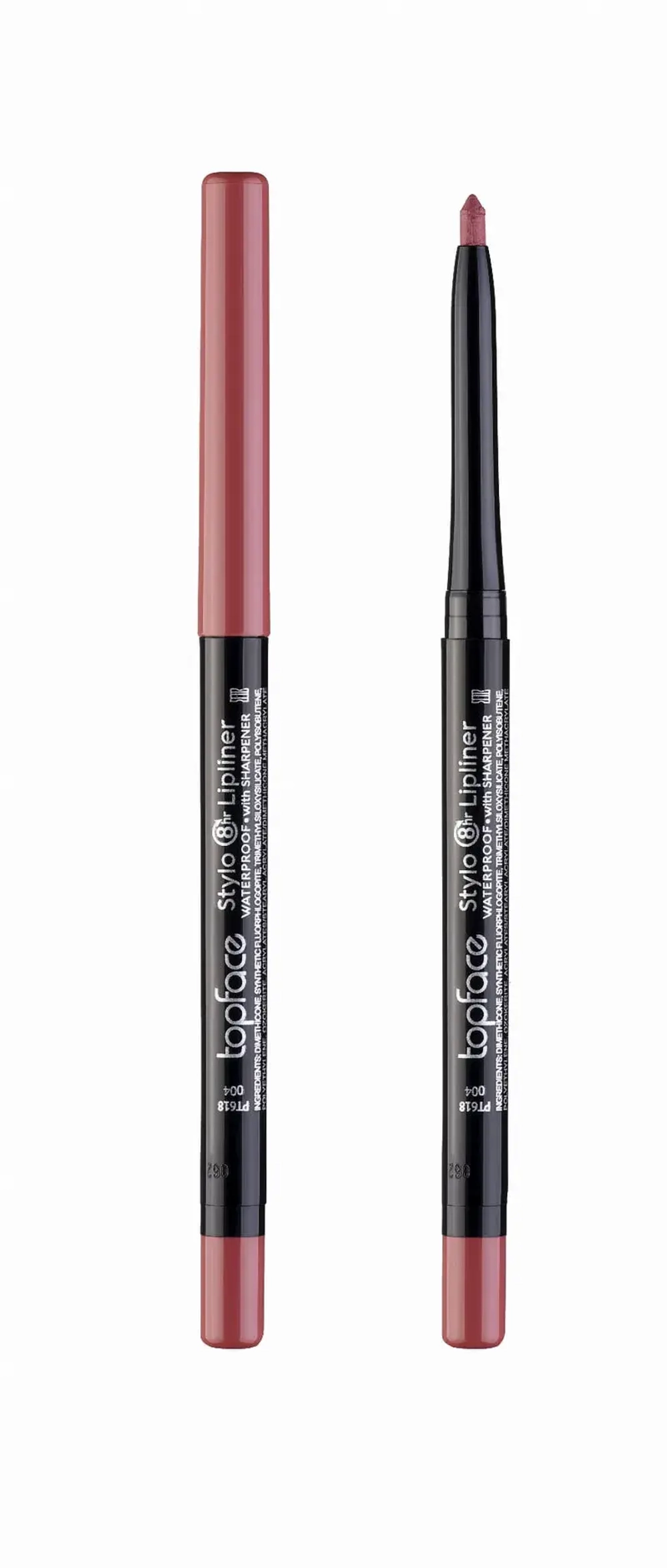 Карандаш для губ TopFace Stylo 8hr Lipliner PT618