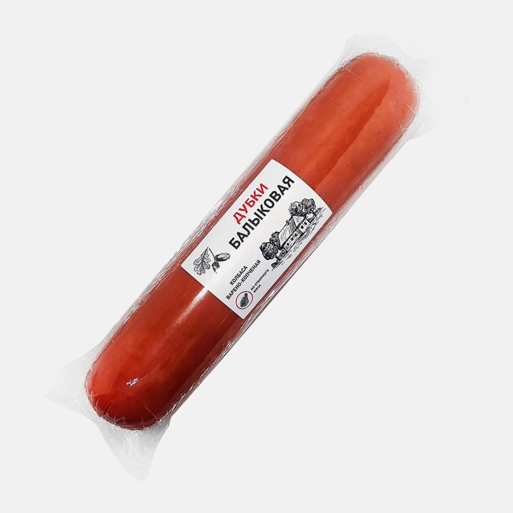 Колбаса Дубки Балыковая варено-копченая