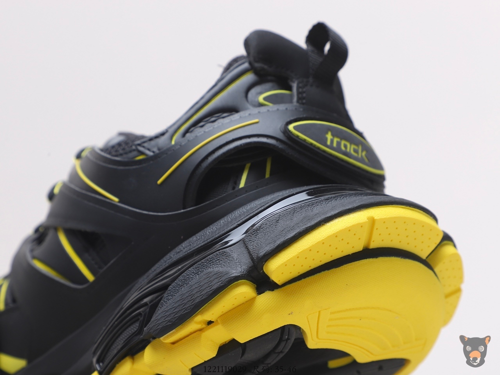 Кроссовки Track Trainers Black/Yellow