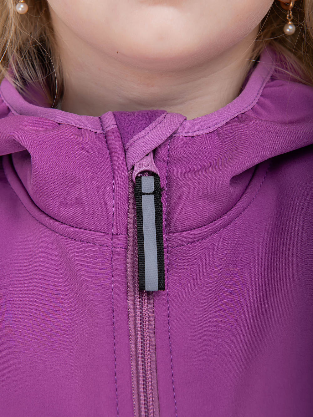 Костюм из софтшелла "Сливовый"