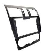 Комплект рамки с разъёмами 9" Subaru Forester, Impreza, XV 2015-2018 серебристые окантовки воздуховодов - Car-Smart 7288