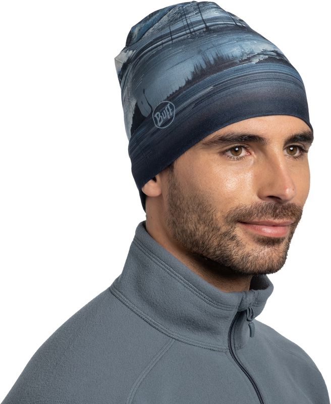 Шапка двухсторонняя Buff Ecostretch Oser Blue Фото 4